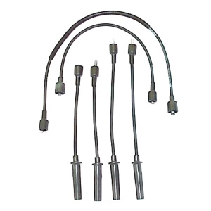 Denso Spark Plug Wire Set for 1988 Dodge Aries - 671-4067