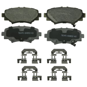 Wagner Thermoquiet Ceramic Rear Disc Brake Pads for 2017 Mazda 3 - QC1729
