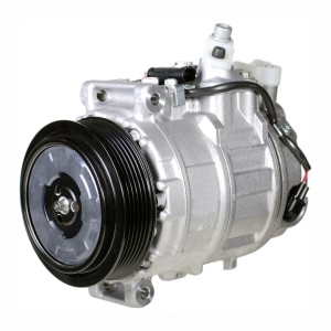 Denso A/C Compressor with Clutch for Mercedes-Benz - 471-1593