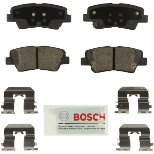 Bosch Blue™ Semi-Metallic Rear Disc Brake Pads for 2012 Kia Rio - BE1544H