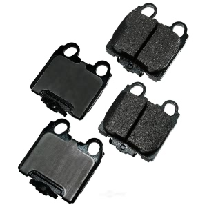 Akebono Performance™ Ultra-Premium Ceramic Rear Brake Pads for 2003 Lexus IS300 - ASP771