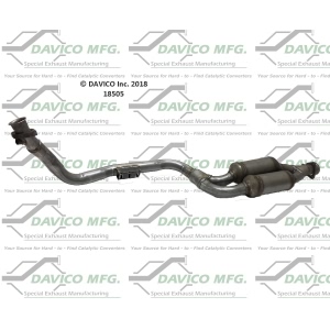 Davico Direct Fit Catalytic Converter and Pipe Assembly for Mercedes-Benz SLK230 - 18505