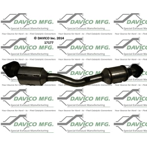 Davico Direct Fit Catalytic Converter and Pipe Assembly for 2013 Nissan Cube - 17177