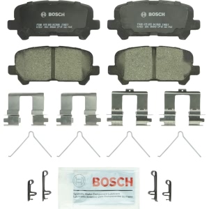 Bosch QuietCast™ Premium Ceramic Rear Disc Brake Pads for 2014 Honda Pilot - BC1585