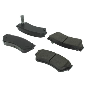 Centric Posi Quiet™ Semi-Metallic Front Disc Brake Pads for 2000 Suzuki Swift - 104.04510