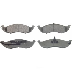 Wagner ThermoQuiet Semi-Metallic Disc Brake Pad Set for 2002 Nissan Quest - MX576