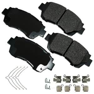 Akebono Pro-ACT™ Ultra-Premium Ceramic Front Disc Brake Pads for 1999 Toyota Celica - ACT476A