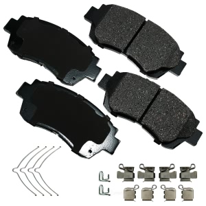 Akebono Pro-ACT™ Ultra-Premium Ceramic Front Disc Brake Pads for 1994 Lexus SC300 - ACT476A