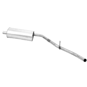 Walker Quiet Flow Stainless Steel Oval Aluminized Exhaust Muffler And Pipe Assembly for 2003 Nissan Xterra - 55276