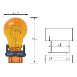 Hella Parking Light Bulb for Chevrolet Avalanche 1500 - H83010071