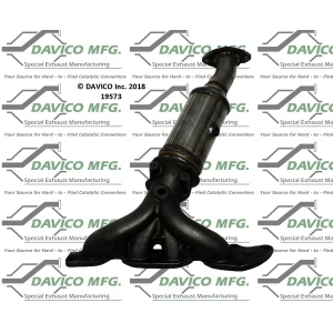 Davico Exhaust Manifold with Integrated Catalytic Converter for 2006 Ford Fusion - 19573