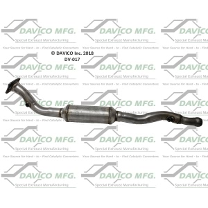 Davico Direct Fit Catalytic Converter and Pipe Assembly - DV-017