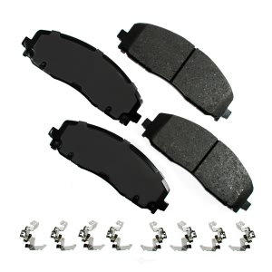 Akebono Pro-ACT™ Ultra-Premium Ceramic Front Disc Brake Pads for 2012 Ram C/V - ACT1589
