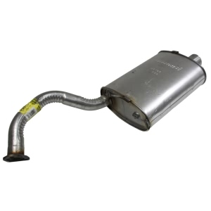 Walker Quiet Flow Stainless Steel Oval Aluminized Exhaust Muffler And Pipe Assembly for 2003 Mitsubishi Eclipse - 54364