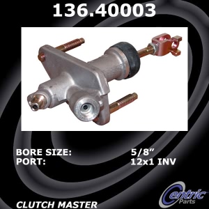 Centric Premium Clutch Master Cylinder for Honda Prelude - 136.40003