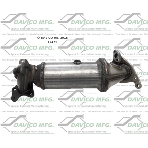 Davico Direct Fit Catalytic Converter for 2012 Honda Civic - 17471