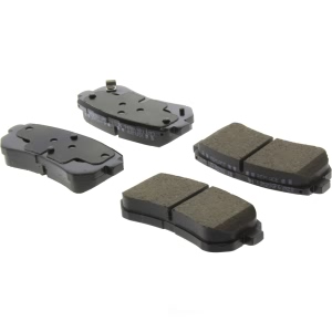 Centric Posi Quiet™ Ceramic Rear Disc Brake Pads for 2019 Hyundai Sonata - 105.18290