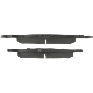 Centric Posi Quiet™ Semi-Metallic Front Disc Brake Pads for 1988 Dodge Mini Ram - 104.02590