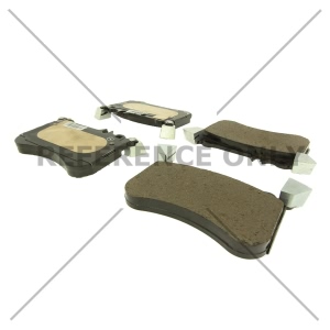 Centric Posi Quiet™ Semi-Metallic Front Disc Brake Pads for Mercedes-Benz SLC43 AMG - 104.16340