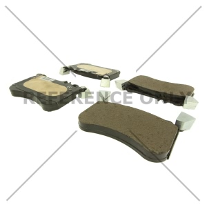 Centric Posi Quiet™ Semi-Metallic Front Disc Brake Pads for 2013 Mercedes-Benz E550 - 104.16340