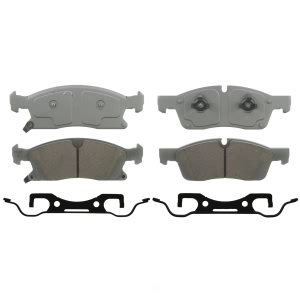 Wagner Thermoquiet Ceramic Front Disc Brake Pads for 2019 Dodge Durango - QC1455