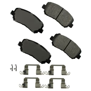 Akebono Pro-ACT™ Ultra-Premium Ceramic Front Disc Brake Pads for 2019 Jeep Cherokee - ACT1640