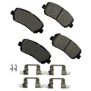 Akebono Pro-ACT™ Ultra-Premium Ceramic Front Disc Brake Pads for 2016 Dodge Dart - ACT1640