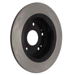 Centric Premium Solid Rear Brake Rotor for 2012 Acura TSX - 120.40068