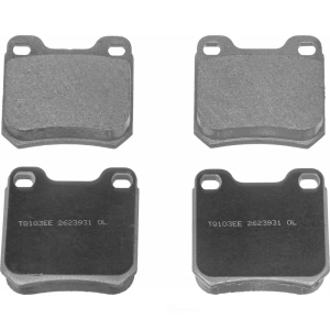 Wagner ThermoQuiet Semi-Metallic Disc Brake Pad Set for 2001 Saturn L200 - MX709A