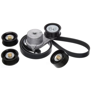 Gates Accessory Belt Drive Kit for 2017 Infiniti QX70 - 90K-39129