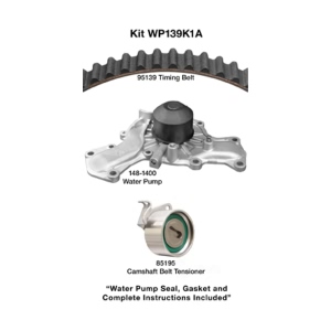 Dayco Timing Belt Kit With Water Pump for Chrysler TC Maserati - WP139K1A