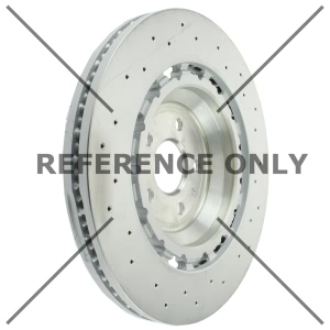 Centric Premium™ OE Style Drilled Brake Rotor for 2019 Audi TT RS Quattro - 128.33172