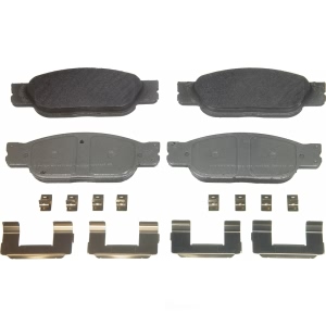 Wagner ThermoQuiet Semi-Metallic Disc Brake Pad Set for 2002 Ford Thunderbird - MX805