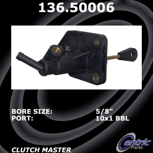 Centric Premium Clutch Master Cylinder for Kia Sportage - 136.50006