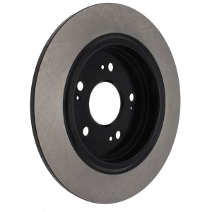 Centric Premium Solid Rear Brake Rotor for 2020 Acura RLX - 120.40081
