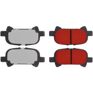 Centric Posi Quiet Pro™ Ceramic Rear Disc Brake Pads for 2008 Toyota Solara - 500.08280