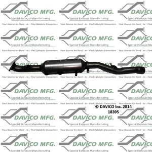 Davico Direct Fit Catalytic Converter and Pipe Assembly for Mitsubishi Lancer - 18395