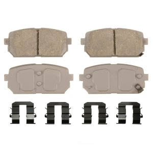 Wagner ThermoQuiet Ceramic Disc Brake Pad Set for 2007 Kia Rondo - PD1296