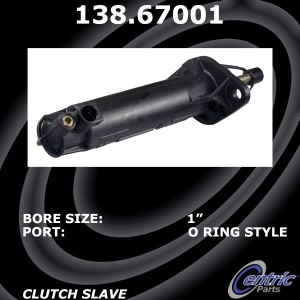 Centric Premium Clutch Slave Cylinder for Dodge B250 - 138.67001