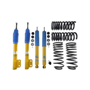 Bilstein 1 5 X 1 5 B12 Series Pro Kit Front And Rear Lowering Kit for Ford - 46-207395