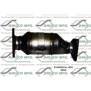 Davico Direct Fit Catalytic Converter for 2011 Suzuki Equator - 18218