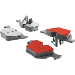 Centric Posi Quiet Pro™ Semi-Metallic Rear Disc Brake Pads for BMW 335d - 500.11700