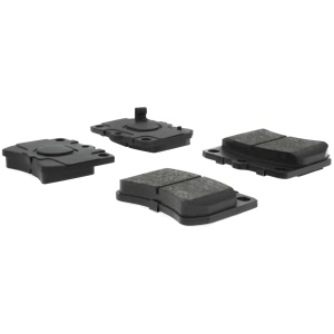 Centric Posi Quiet™ Semi-Metallic Front Disc Brake Pads for 1991 Ford Festiva - 104.04020