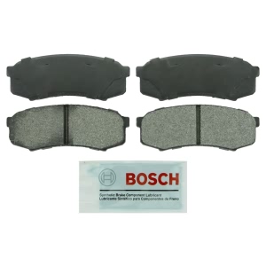 Bosch Blue™ Semi-Metallic Rear Disc Brake Pads for 1995 Toyota Land Cruiser - BE606