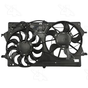 Four Seasons Dual Radiator And Condenser Fan Assembly for 2004 Ford Focus - 75943