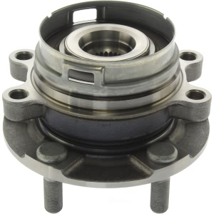 Centric Premium™ Front Passenger Side Driven Wheel Bearing and Hub Assembly for 2017 Infiniti QX70 - 401.42011