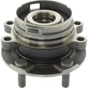 Centric Premium™ Front Passenger Side Driven Wheel Bearing and Hub Assembly for 2015 Infiniti Q60 - 401.42011