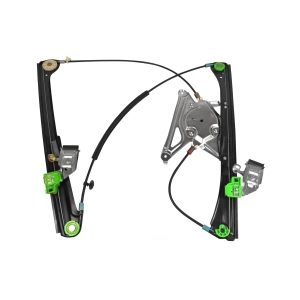 VAICO Front Passenger Side Power Window Regulator without Motor for Audi A4 Quattro - V10-6198