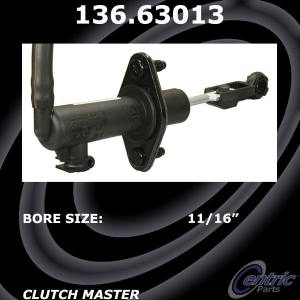 Centric Premium Clutch Master Cylinder for 2000 Dodge Neon - 136.63013