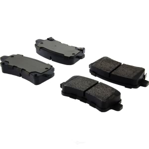 Centric Posi Quiet™ Semi-Metallic Rear Disc Brake Pads for 2012 Buick LaCrosse - 104.14302